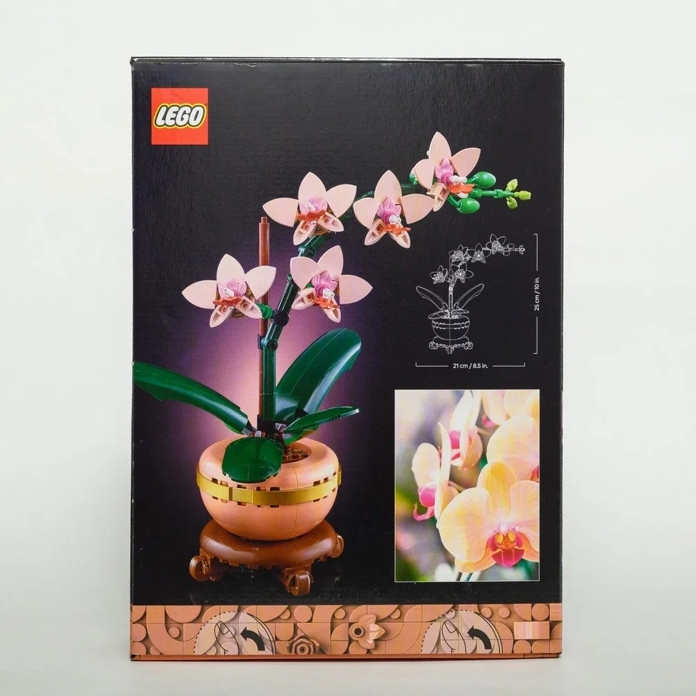 LEGO Botanicals: Mini Orchid Building Set (10343) - Flower Decor Craft - NEW